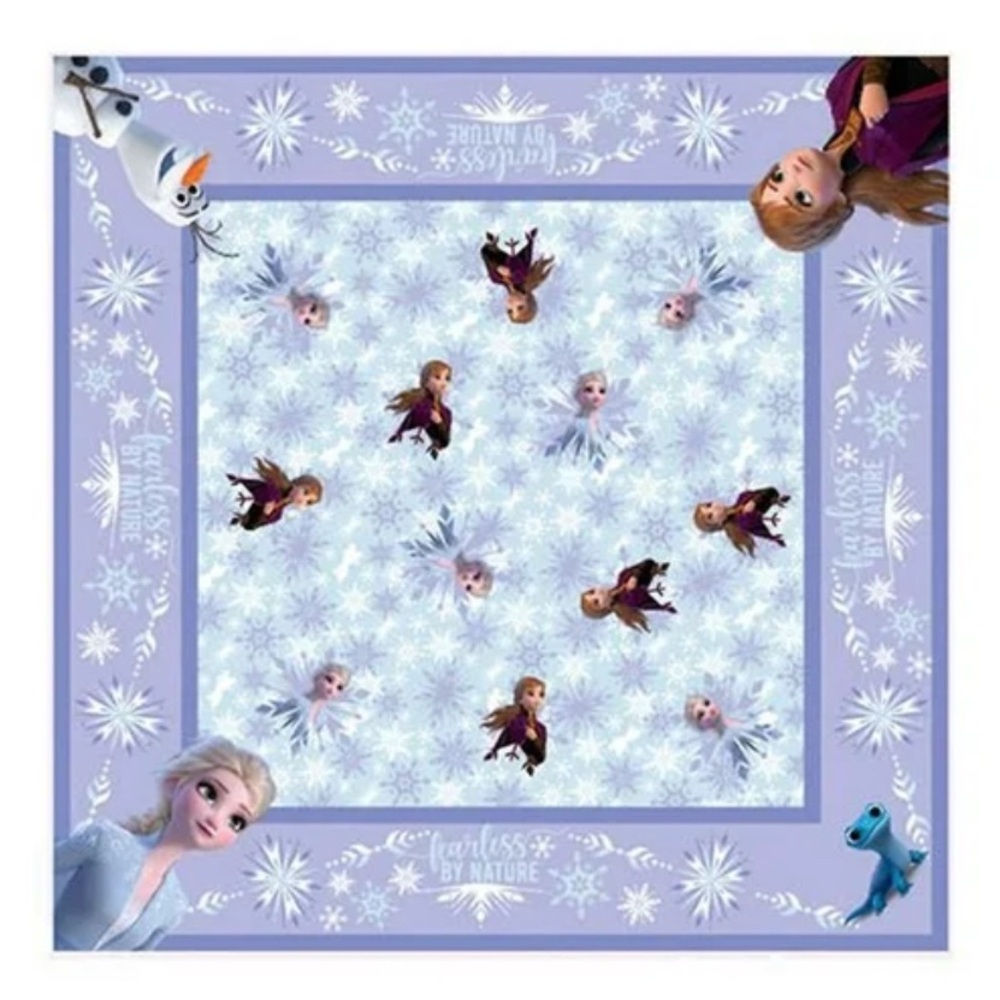Disney Frozen Anna Elsa Purple All-Over Print Bandana